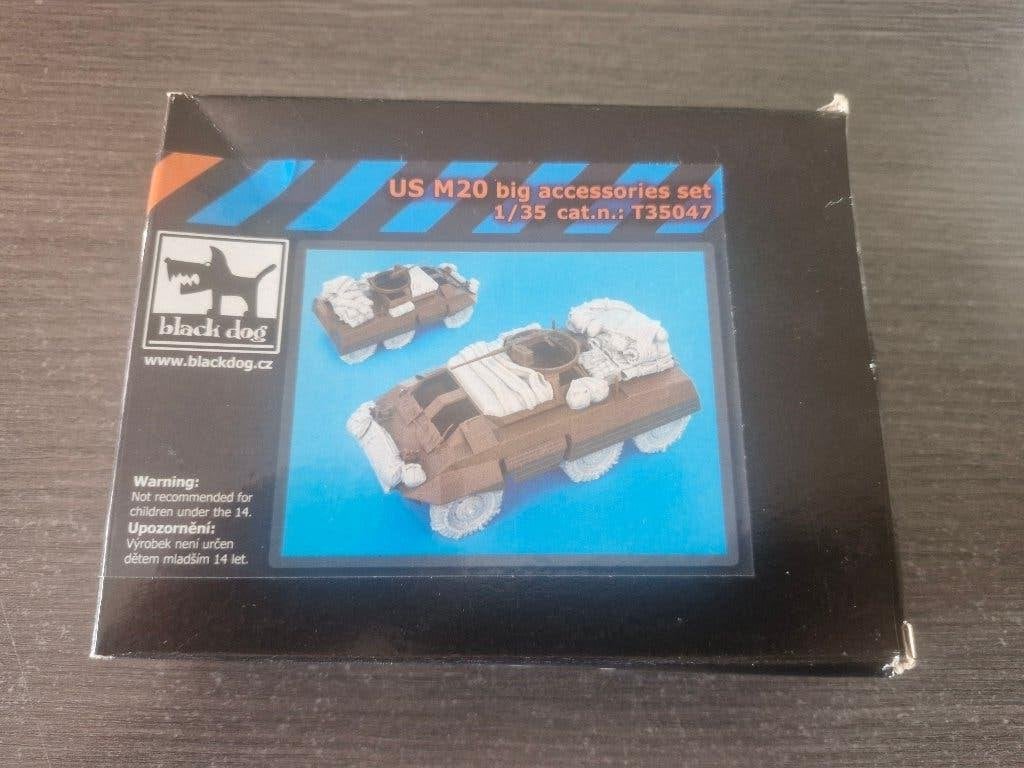 Black Dog 1/35 U.S. M20 big accessories set, Overige merken, Auto, 1:32 tot 1:50, Nieuw