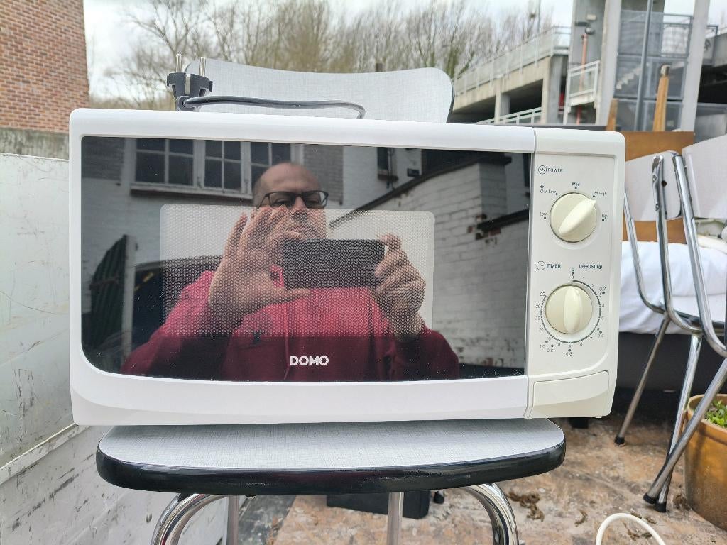 domo microgolf, Elektronische apparatuur, Ophalen, Zo goed als nieuw, Vrijstaand, Microgolfoven