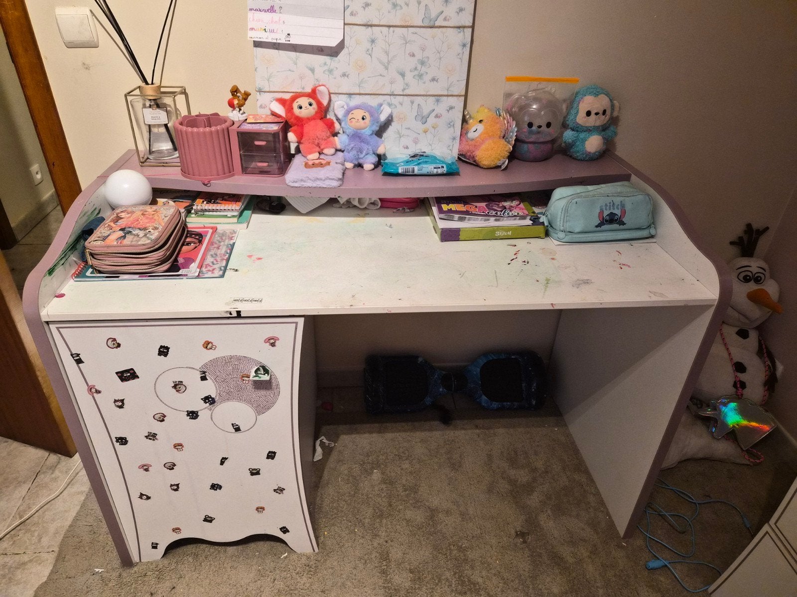 chambre à coucher petite fille complète, Enlèvement, Utilisé, Une personne, Petite princesse
