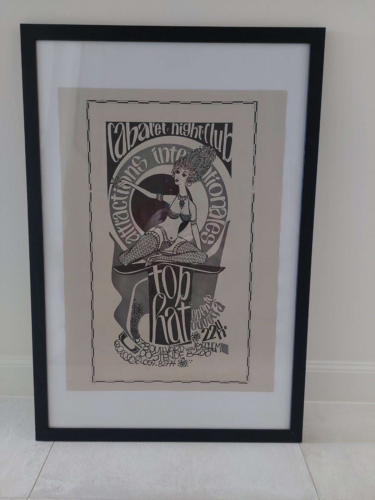 Retro Affiche Oostende, Enlèvement