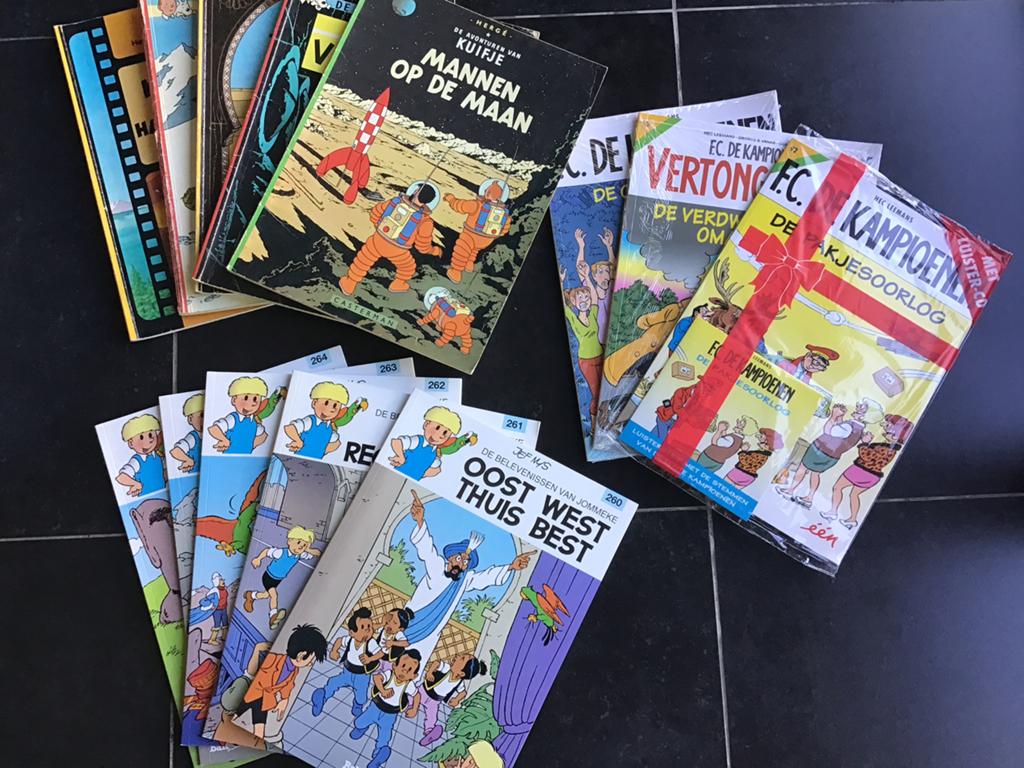 Strips Kuifje, Jommeke, FC De Kampioenen, Livres, BD | Comics, Enlèvement, Utilisé