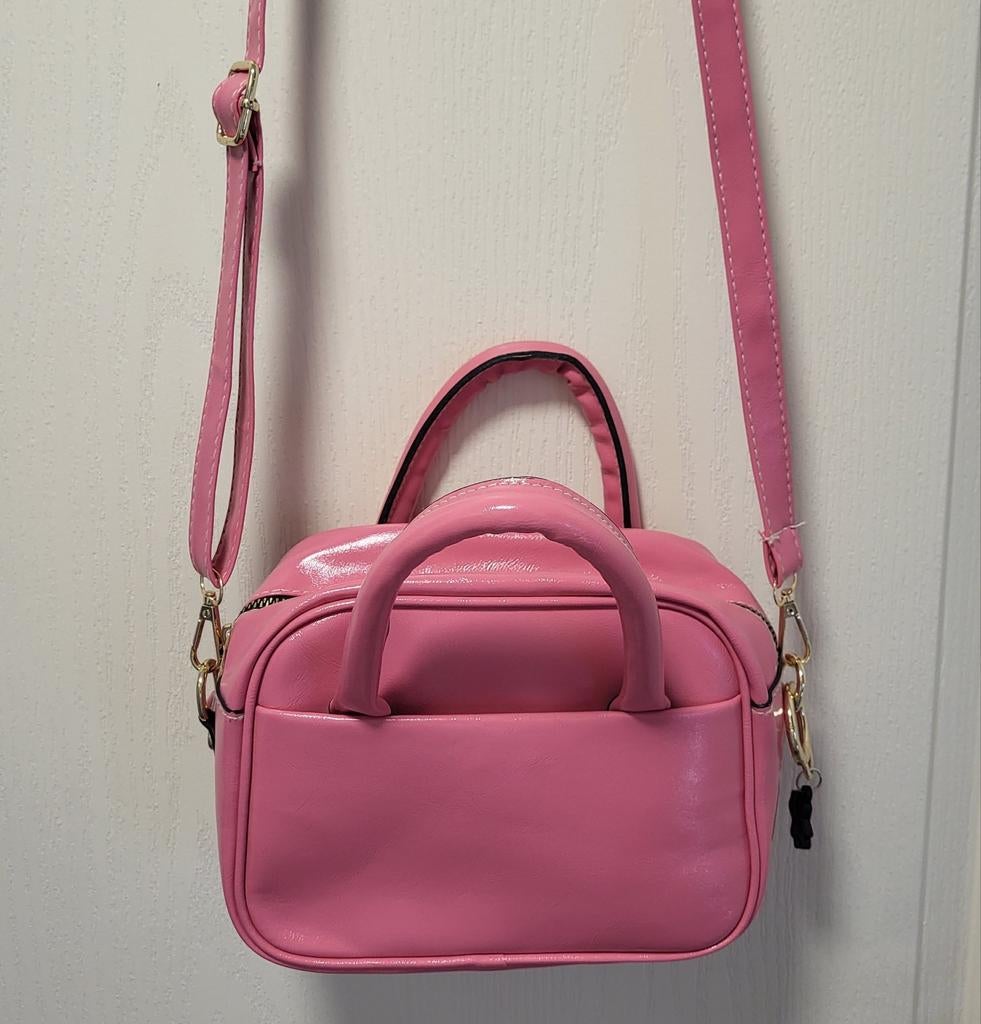 Roze mini handtas / crossbody tas – Lumberjack, Enlèvement ou Envoi, Rose