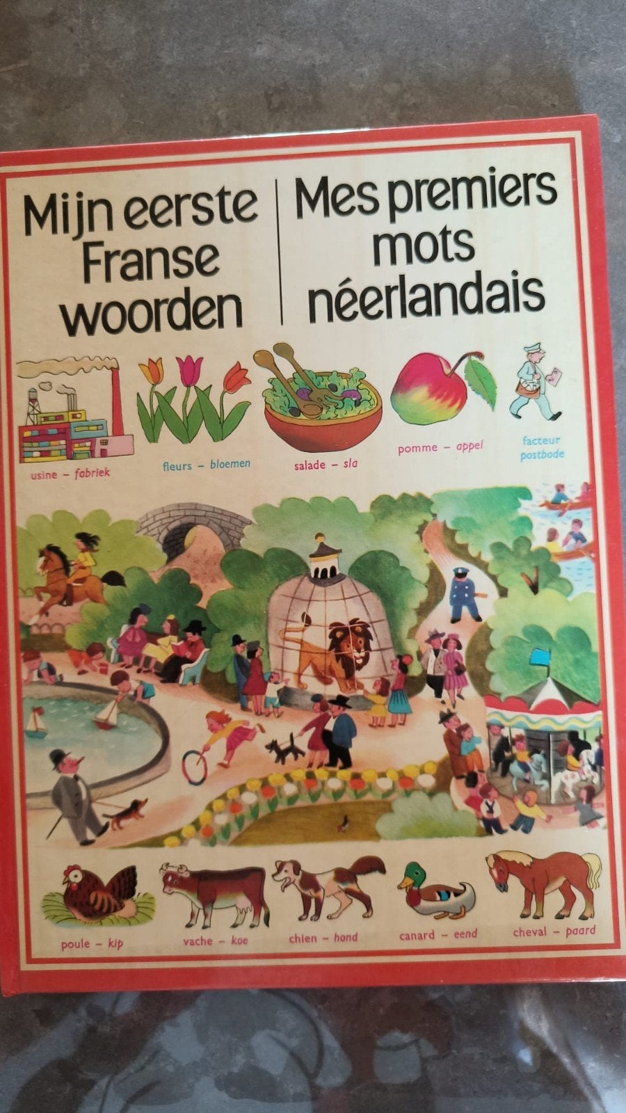 mijn eerste Franse woordjes, Boeken, Ophalen