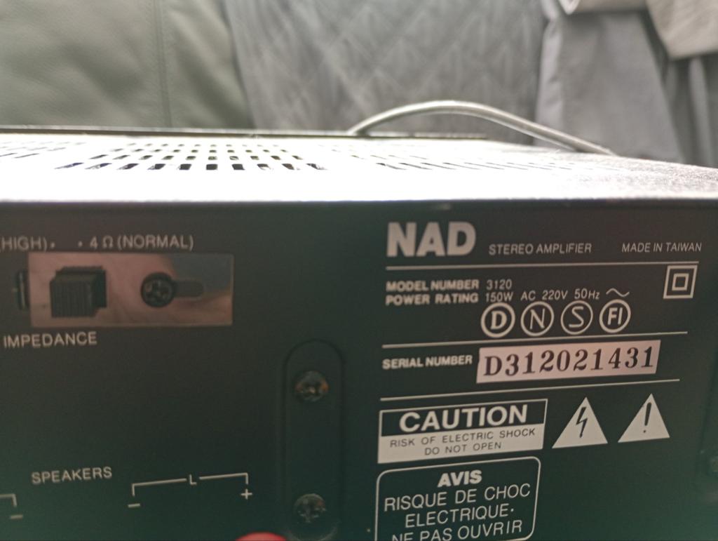 Nad Versterker 3120 staan online aan 200 euro  plus tuner, Audio, Tv en Foto, DVD spelers, Ophalen, Gebruikt, Overige merken