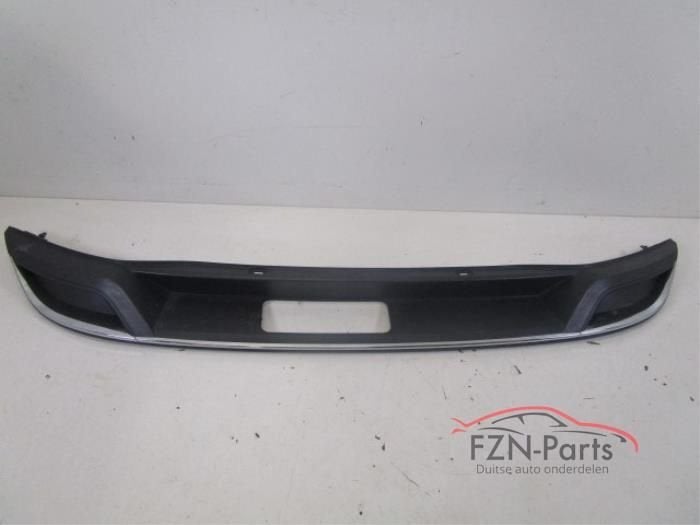 VW Golf 7 Facelift Diffuser Onderlip Achterbumper Half Chrom, Auto-onderdelen, Ophalen of Verzenden, Gebruikt, Achter, Bumper