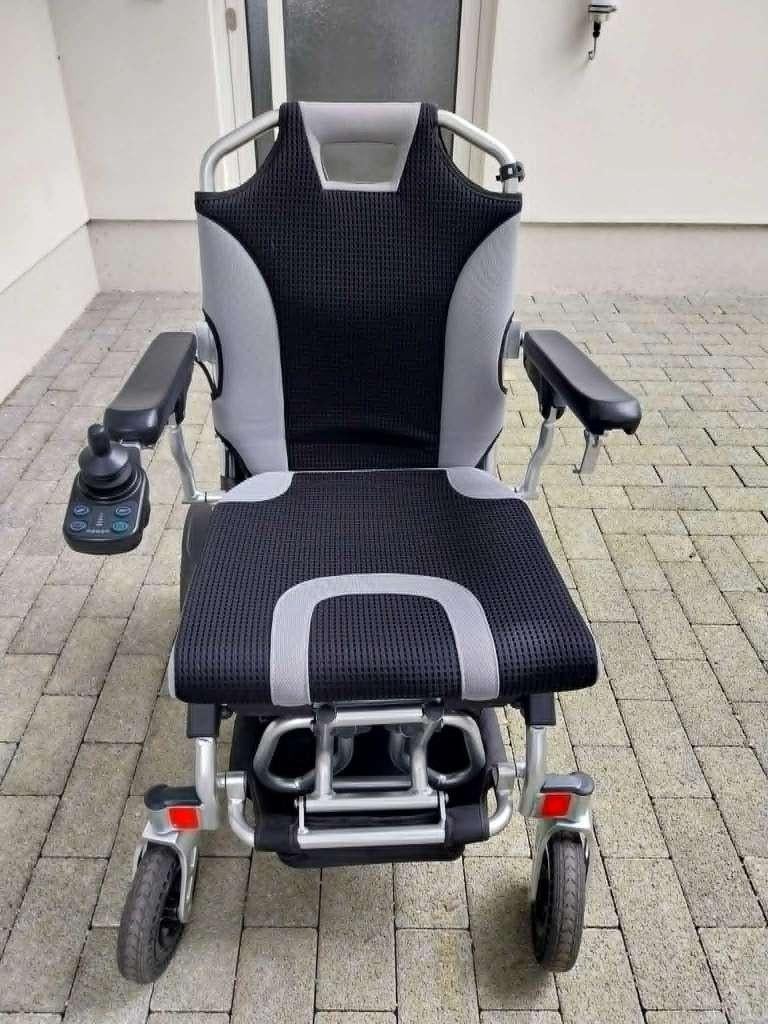 te koop electrische rolstoel, Diversen, Ophalen, Inklapbaar, Zo goed als nieuw, Elektrische rolstoel