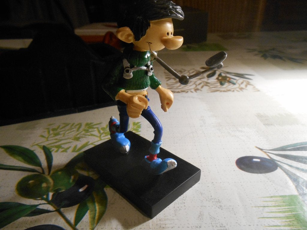 Gaston Lagaffe rétro, Verzamelen, Ophalen of Verzenden, Guust of Robbedoes, Zo goed als nieuw, Beeldje of Figuurtje