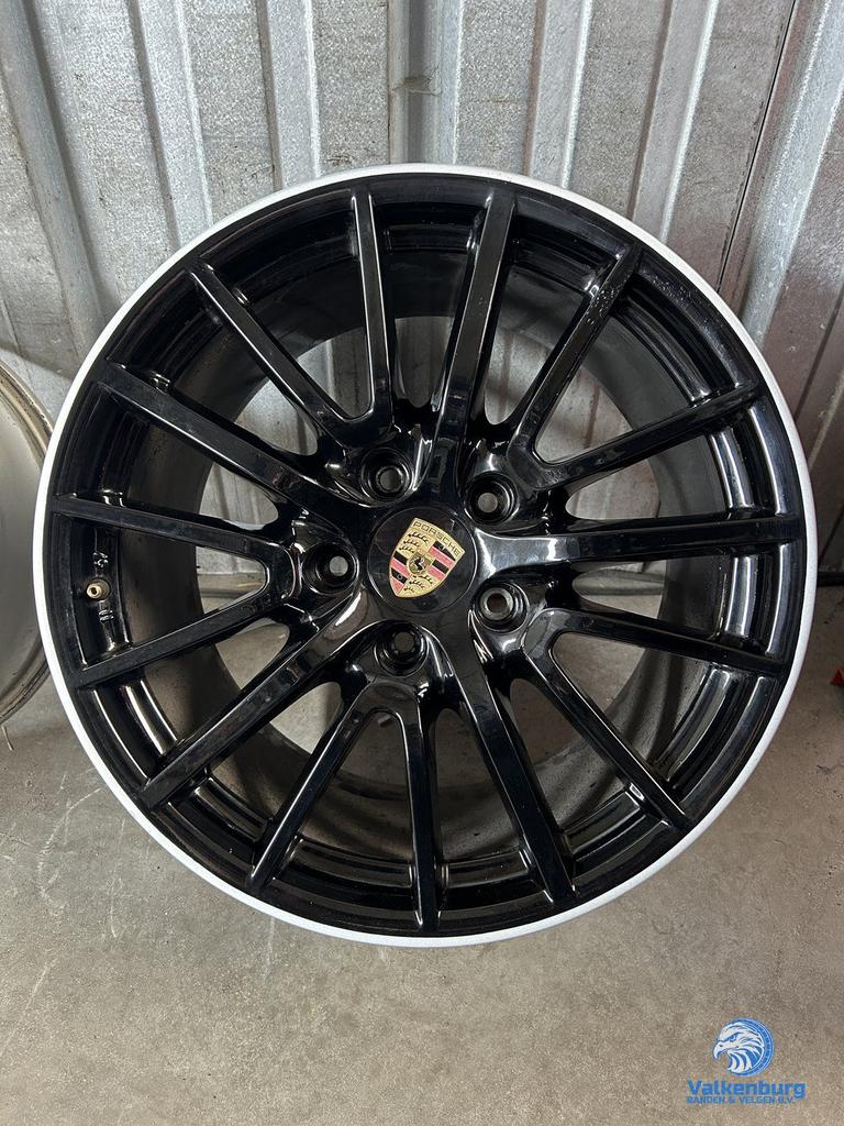 1 stuks originele Porsche 911 997 Sport 19 inch zwarte velg, Auto-onderdelen, 19 inch, Gebruikt, -, -