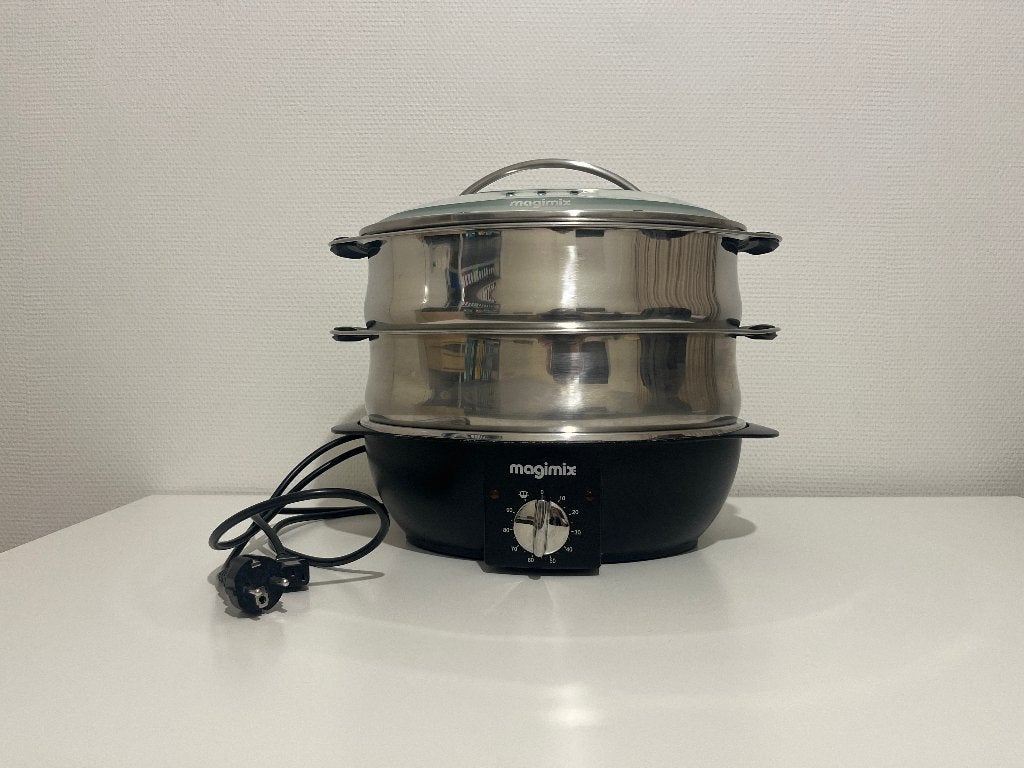 Cuiseur VAPEUR MAGIMIX Multifonction Inox EXCELLENT ÉTAT, Inox, Comme neuf, Enlèvement, Autres types