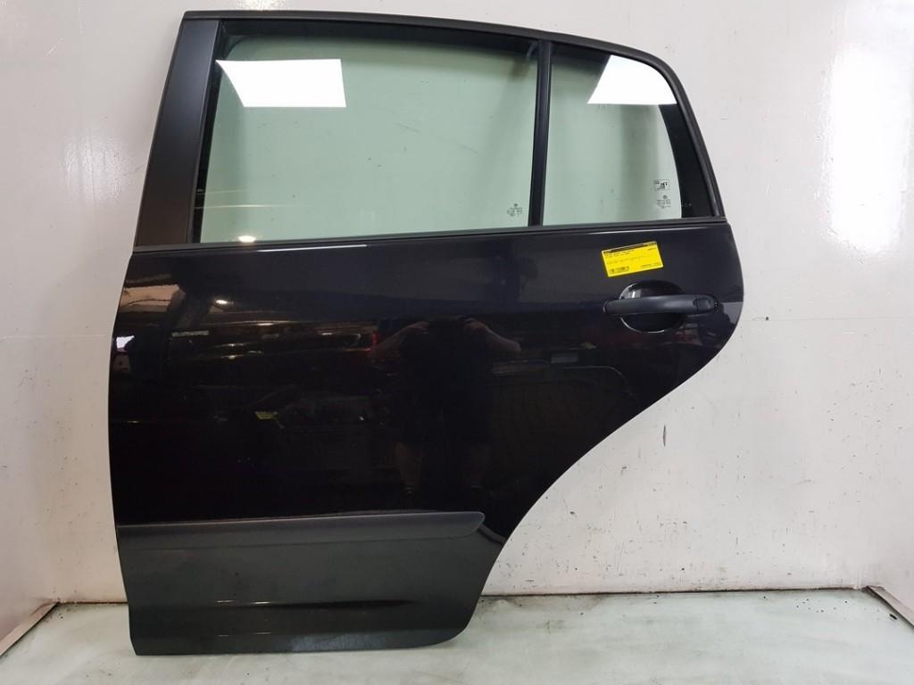 PORTIER LINKS ACHTER Volkswagen Golf Plus (5M1 / 1KP), Auto-onderdelen, Carrosserie, Deur, Volkswagen, Achter, Links, Gebruikt