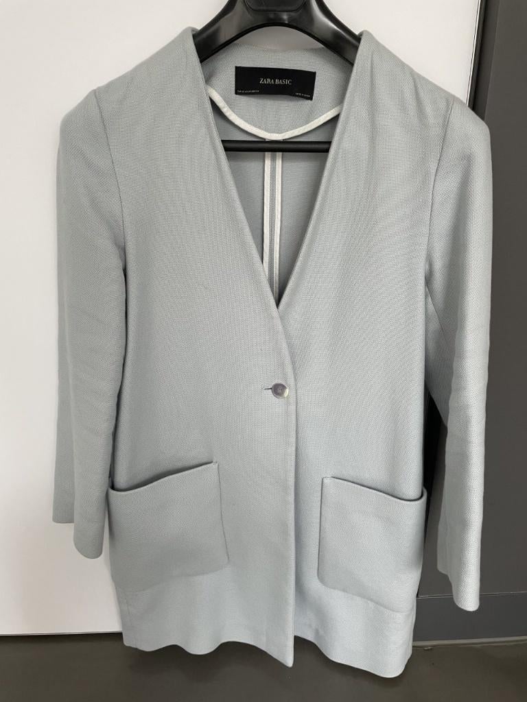 Gilet d'été bleu taille XS, en parfait état !, Vêtements | Femmes, Enlèvement ou Envoi, Zara, Comme neuf, Taille 34 (XS) ou plus petite
