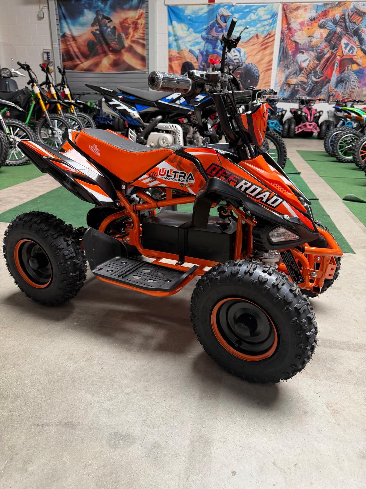 Ultra Motocross Quad Orange pour enfants 1000W 36V, Enlèvement ou Envoi, Neuf