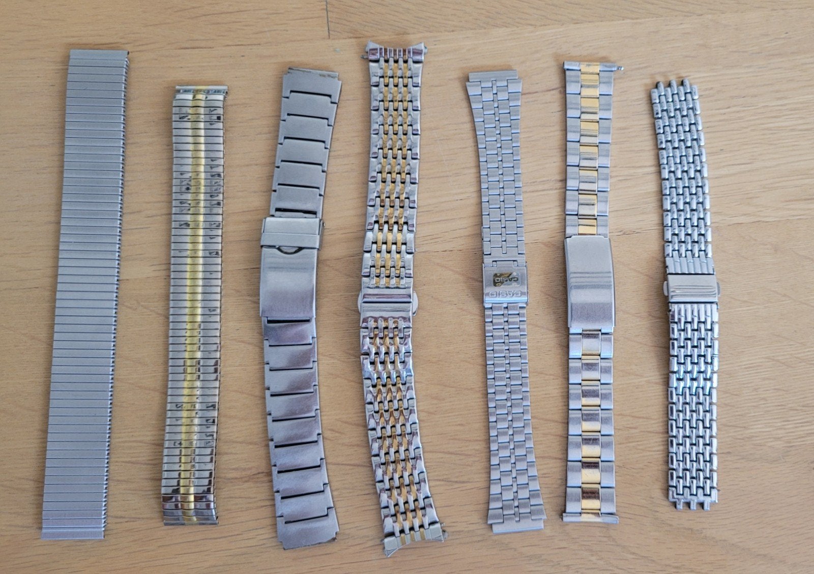horloge bandjes, Ophalen