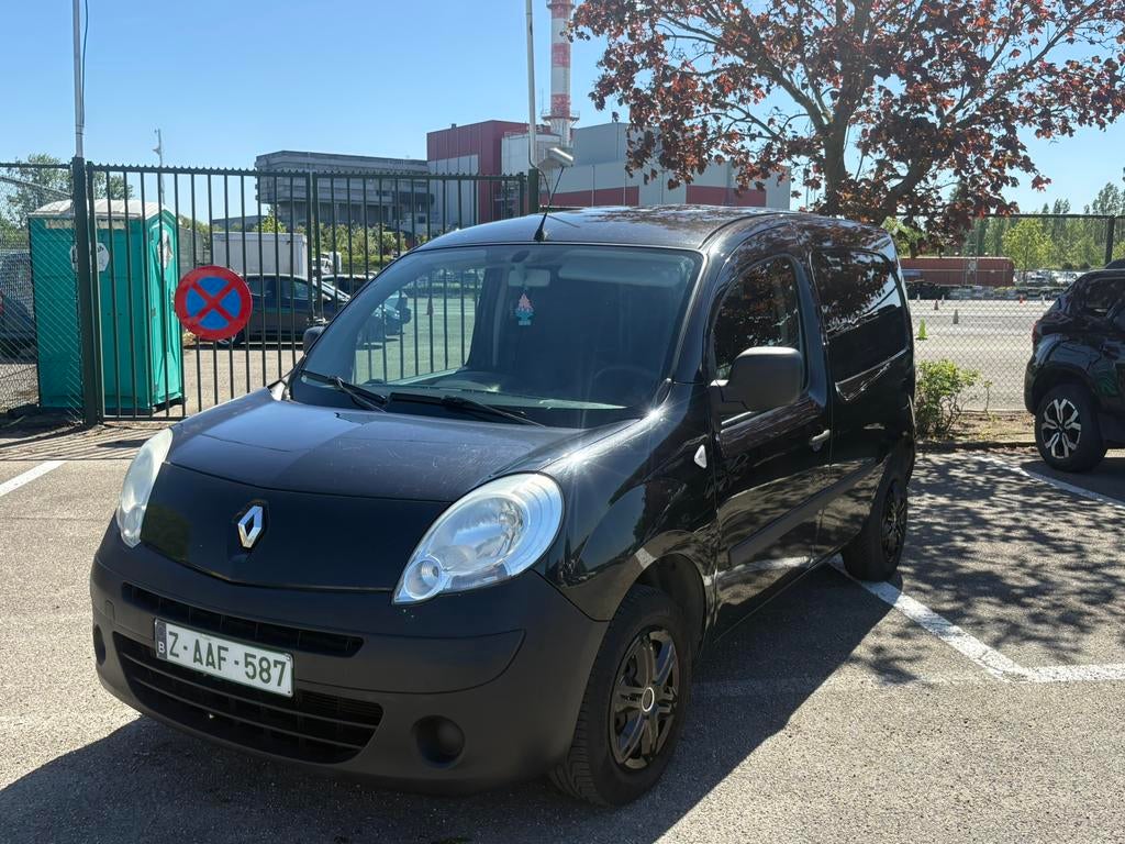 Renault Kangoo 1.5D 2012 euro5 airco, 1495 cc, Zwart, Bedrijf, Kangoo