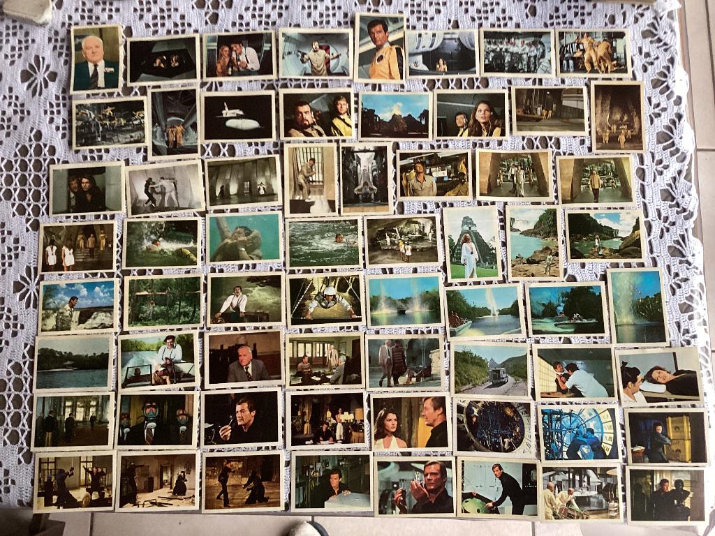 110 stickers MOONRAKER JAMES BOND 007, Verzamelen, Ophalen of Verzenden, Gebruikt