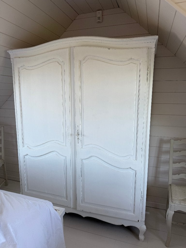TRENDY KLEERKAST, Huis en Inrichting, Kasten | Kleerkasten, Ophalen, Wit geschilderd, Gebruikt, 200 cm of meer
