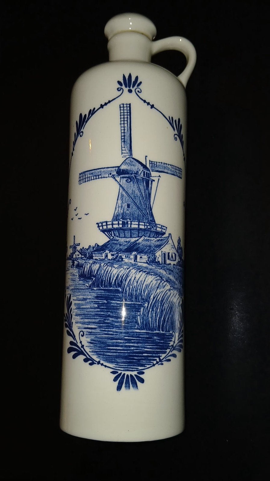 Vintage Delfts aardewerk fles/kruik, Antiek en Kunst, Ophalen