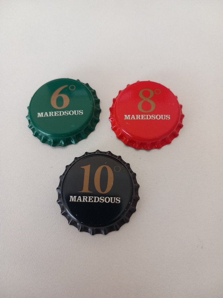 Kroonkurken :  Maredsous  6 /  8 / 10, Envoi, Neuf, Duvel