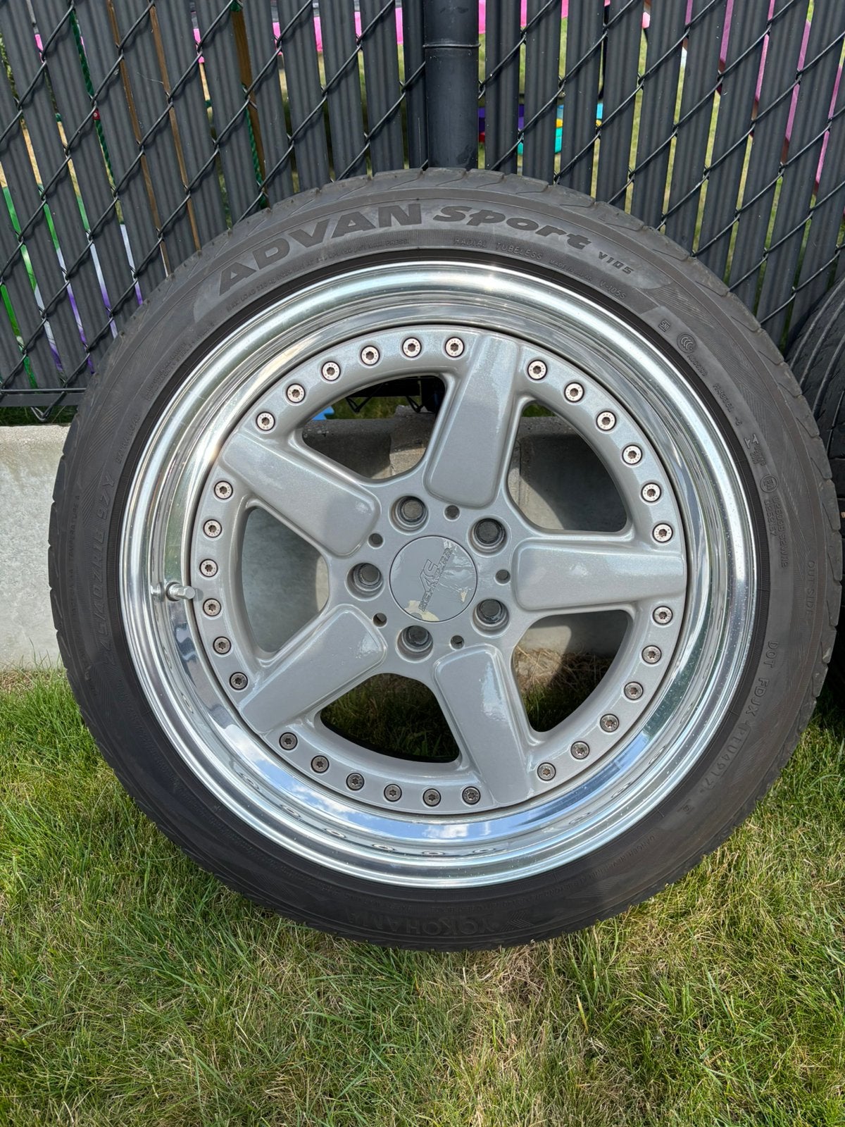 AC Schnitzer type 2 racing 3-delig 18”, Auto-onderdelen, Banden en Velgen, Ophalen, 18 inch, 275 mm, Banden en Velgen