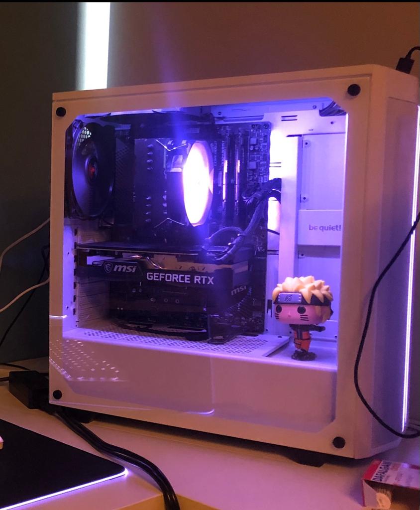 Gaming PC rtx 3070 + ryzen 5 5600x + 1tb ssd, Informatique & Logiciels, Ordinateurs de bureau, Comme neuf, SSD, Gaming, Enlèvement