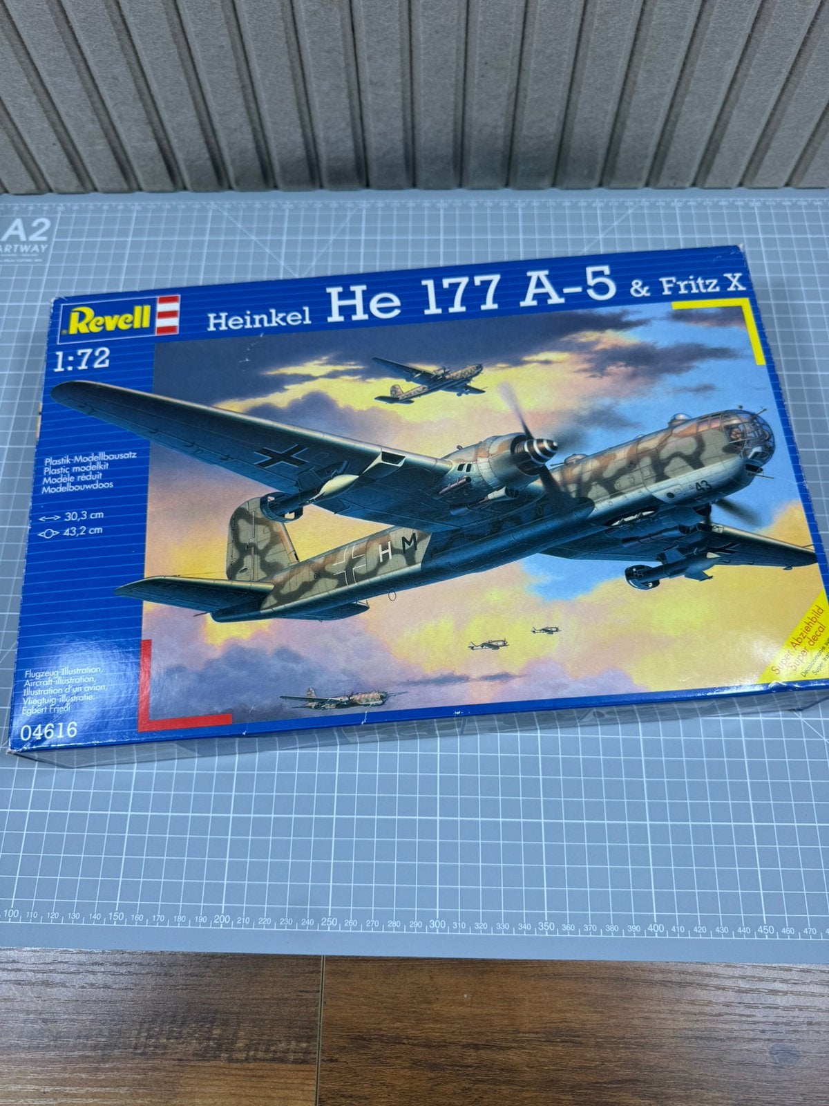 Revell 1:72 Heinkel He 177, 1:72 tot 1:144, Revell, Ophalen of Verzenden, Zo goed als nieuw