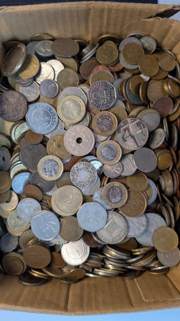 10,9 kilo / kg coins, Timbres & Monnaies, Monnaies & Billets de banque | Collections, Enlèvement, Monnaie