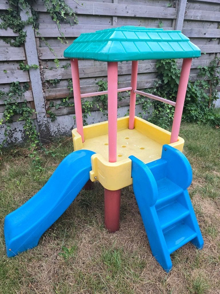 Glijbaan speelhuis little tikes, Kinderen en Baby's, Ophalen, Gebruikt, Glijbaan