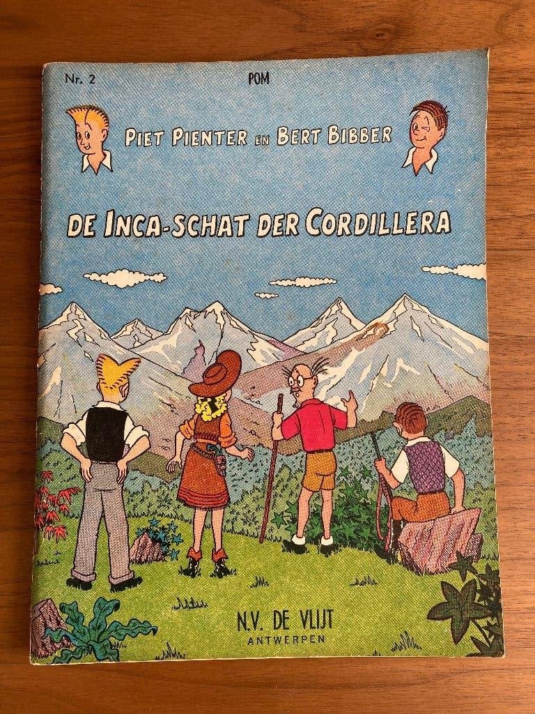 De Inca-schat der Cordillera - Piet Pienter en Bert Bibber, Boeken, Eén stripboek, Ophalen of Verzenden, POM