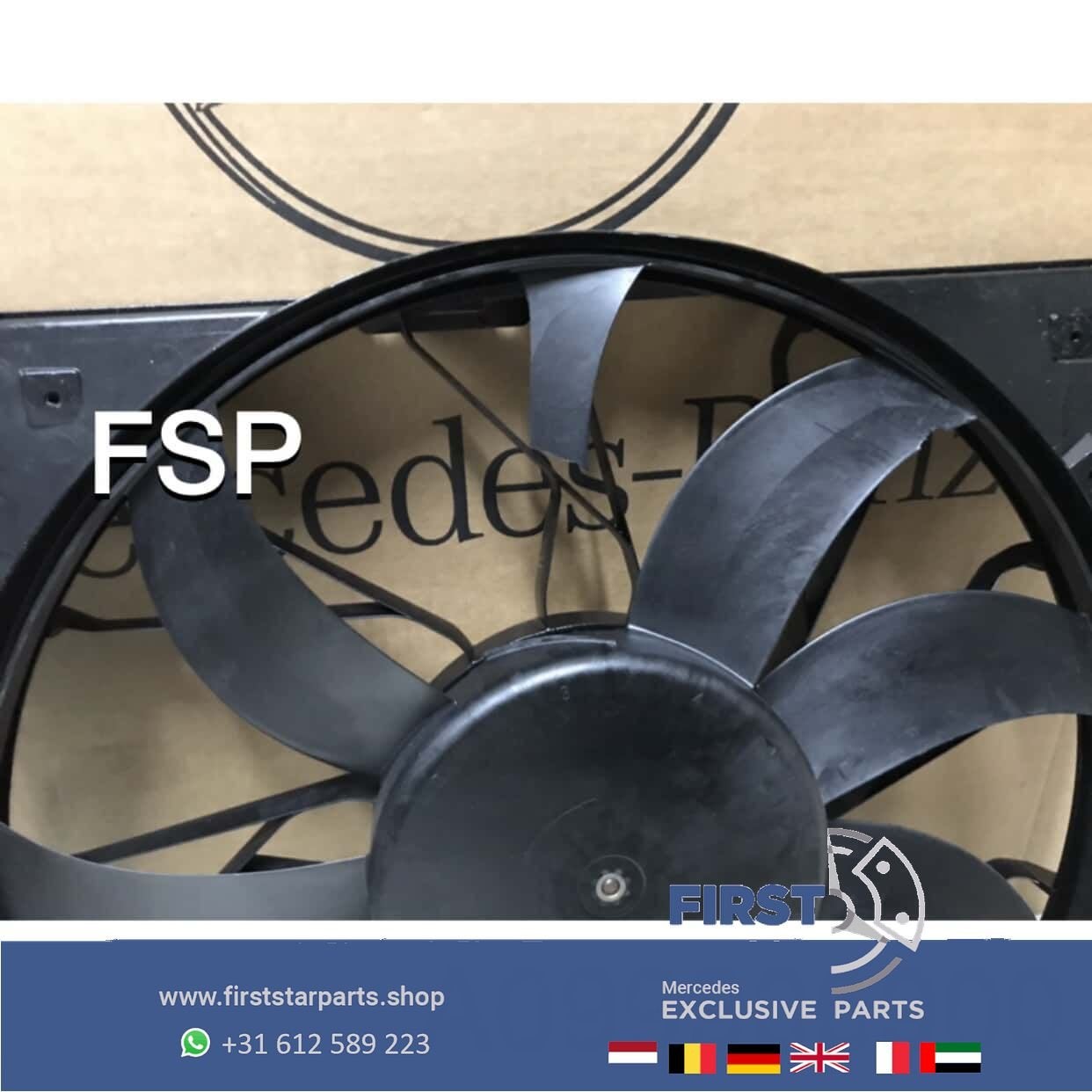 A0999069000 63 AMG Koelven Mercedes W205 W213 W222 C63 E63 S, Gebruikt, -, Ophalen of Verzenden, -
