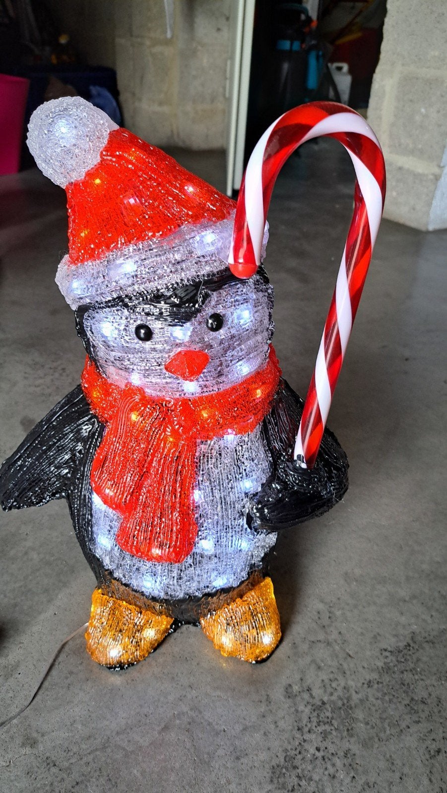 kerst sneeuwman met verlichting, Diversen, Ophalen