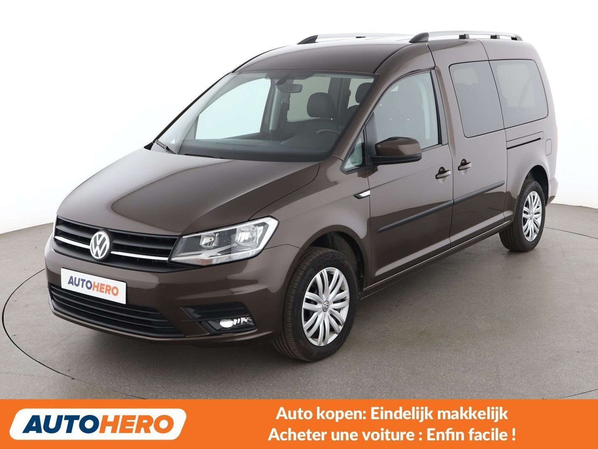 Volkswagen Caddy 2.0 TDI Maxi Trendline BlueMotion Tech, Autos, Cuir, Achat, 7 places, 5 portes