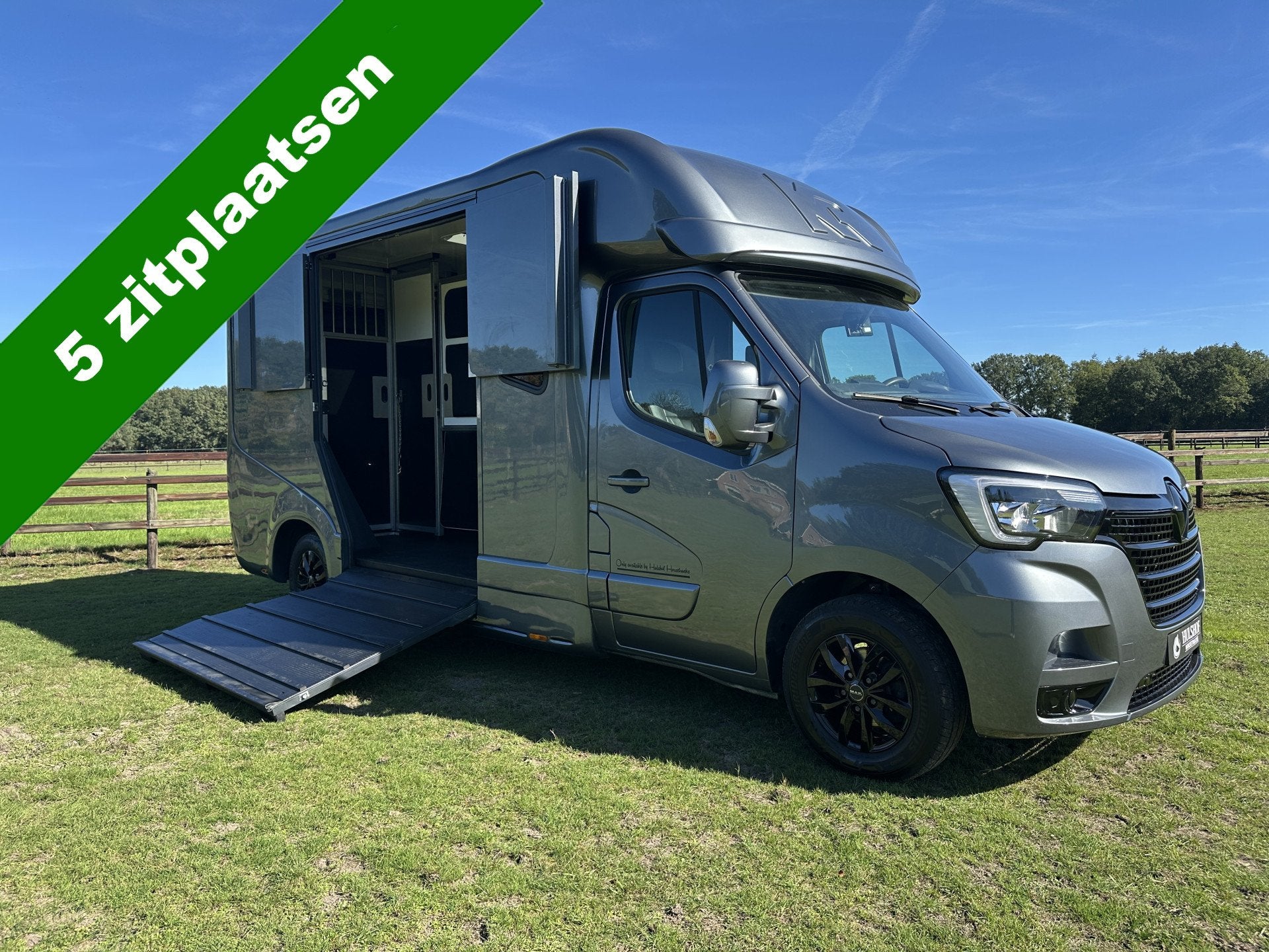 Renault Master KRISMAR 2-paards paardenvrachtwagen dubbel ca, Dieren en Toebehoren, Gebruikt, Info@hulshof-trading.nl, Overige typen