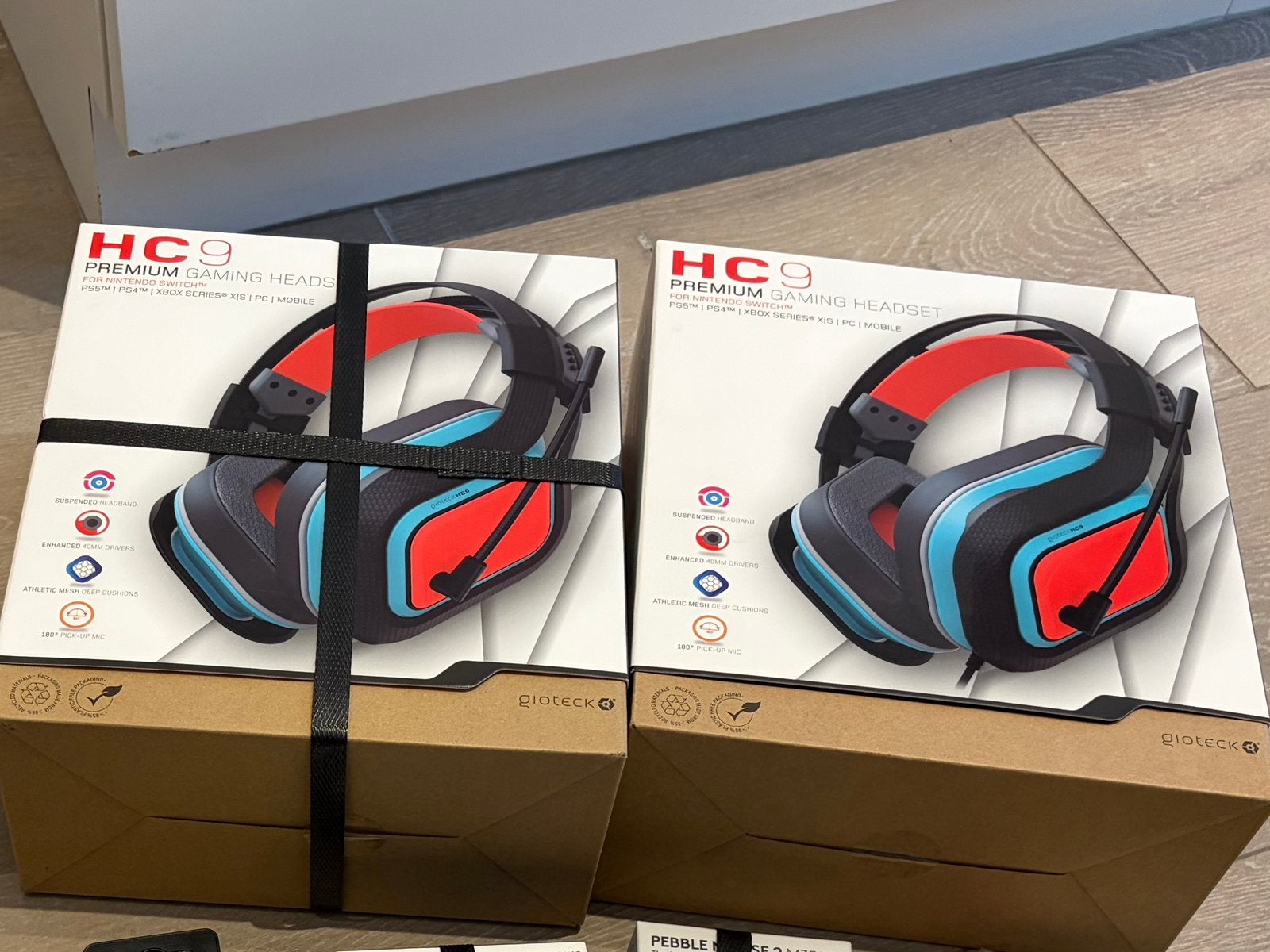 Gaming Headset nieuw 2 stuks, Informatique & Logiciels, Casques micro, Neuf, Enlèvement ou Envoi, Casque gamer, Over-ear
