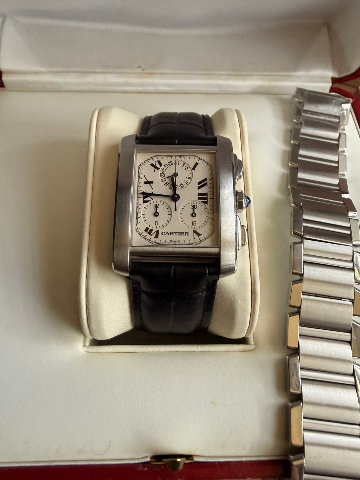 Cartier Tank francaise, Ophalen of Verzenden