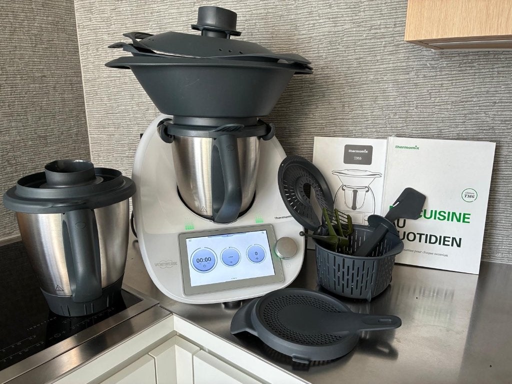 Thermomix TM6 avec 2 bols, prix négociable, Electroménager, Enlèvement, Comme neuf, 8 personnes et plus