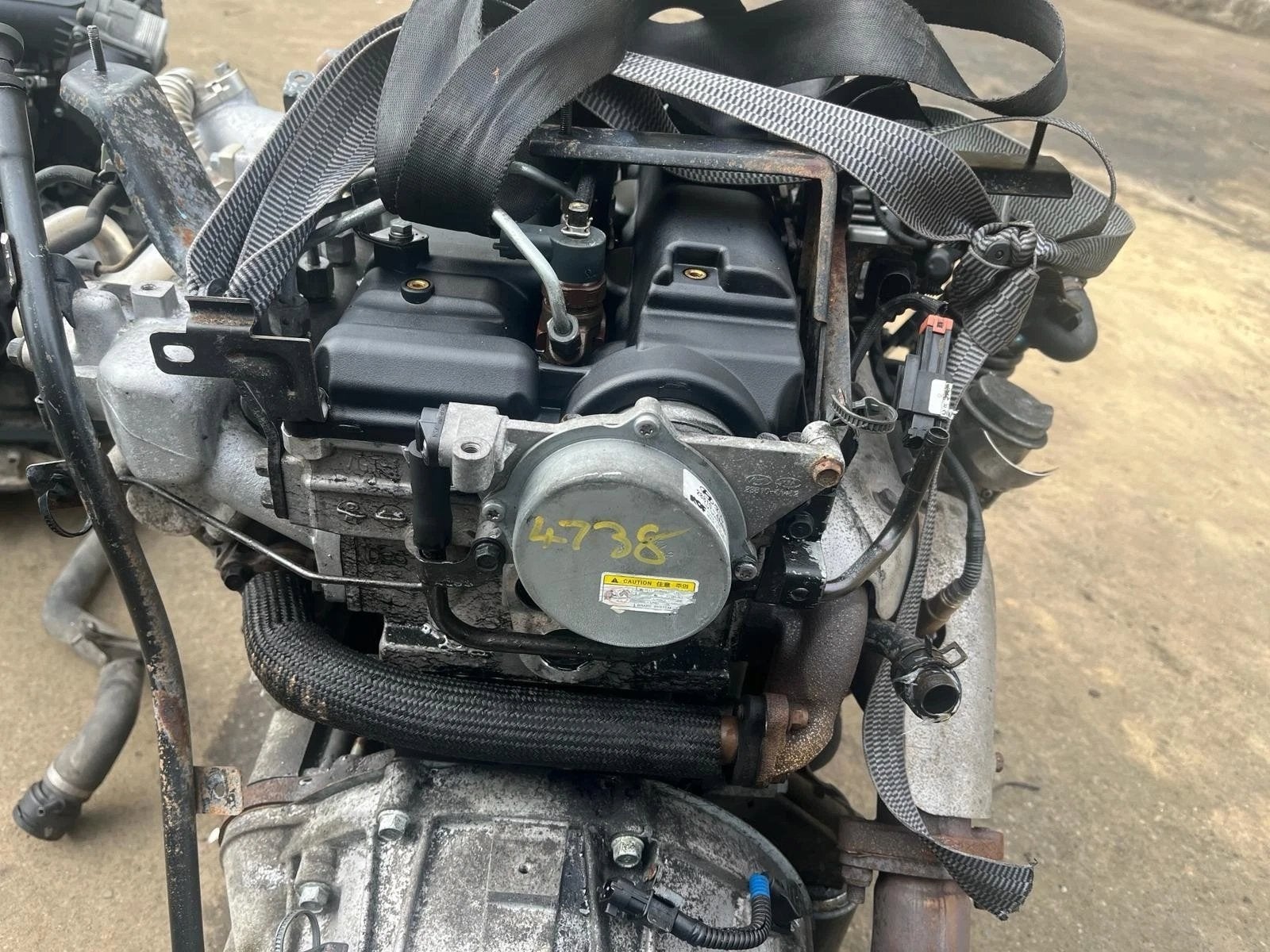Moteur D4CB Complet KIA HYUNDAI PORTER H-1 H100 H350 K2500, Verzenden, Gebruikt, Overige automerken