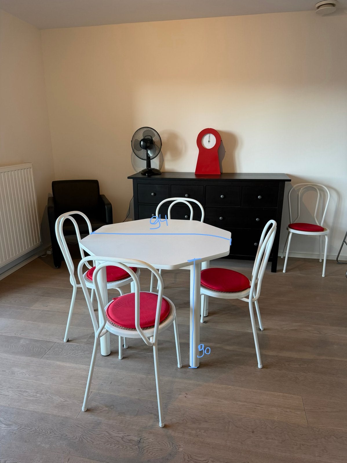 Ensemble de salle à manger, Maison & Meubles, Enlèvement, Utilisé, 4 à 6 chaises