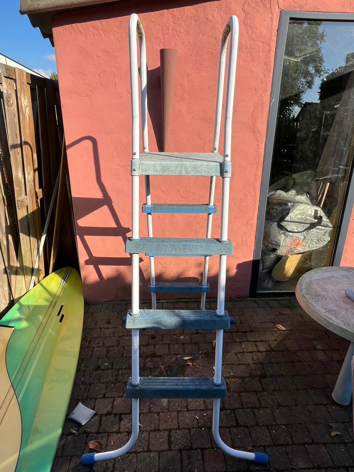Zwembadtrap gratis, Tuin en Terras, Zwembad-toebehoren, Zo goed als nieuw, Ophalen