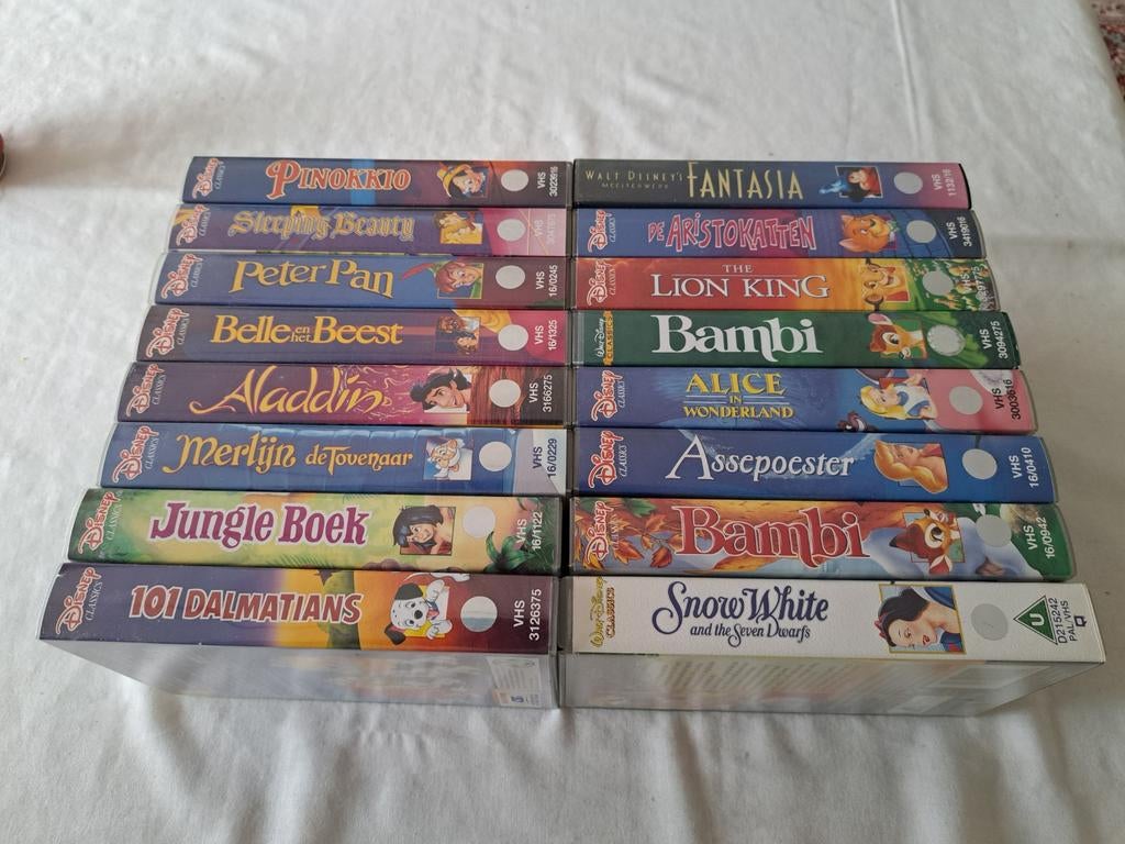 Disney Classics, VHS, Ophalen