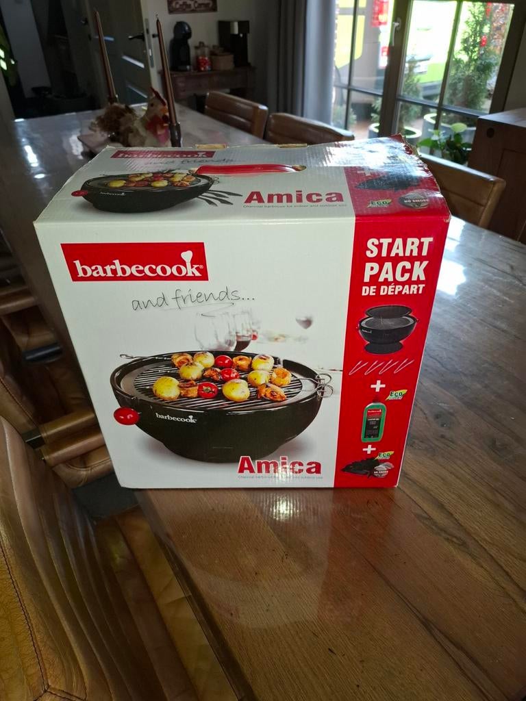 Nieuw in doos; Barbecook Amica Black, Ophalen of Verzenden