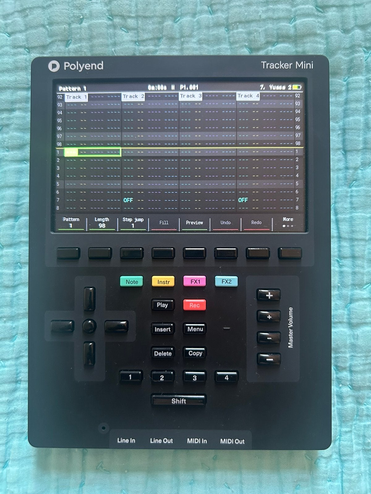 Polyend Tracker Mini, Muziek en Instrumenten, Samplers, Ophalen of Verzenden, Gebruikt