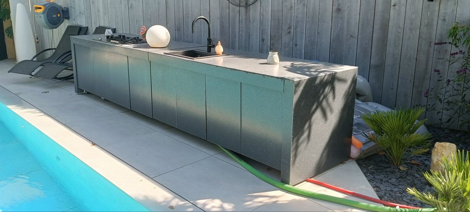 buitenkeuken, Ophalen