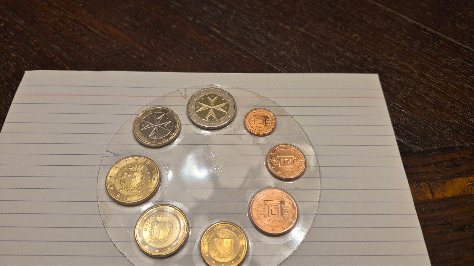 set van Malta 2021 met een F in al de munten in de ster, Ophalen of Verzenden, Malta, Overige waardes, Setje