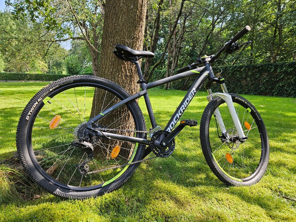 Rockrider ST520 27.5" mountainbike (maat S), Vélos & Vélomoteurs, Vélos | VTT & Mountainbikes, Autres marques, 45 à 49 cm, Comme neuf