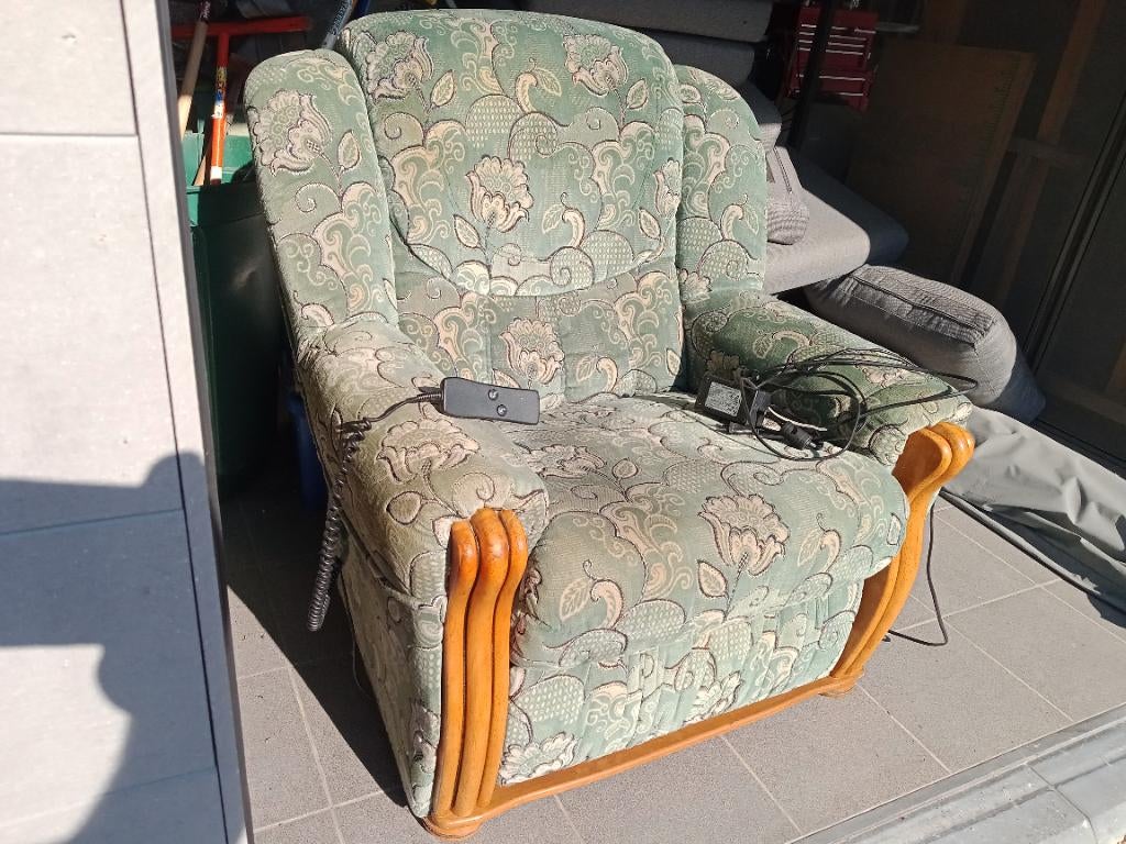 Fauteuil relax, Enlèvement, Utilisé, Tissus