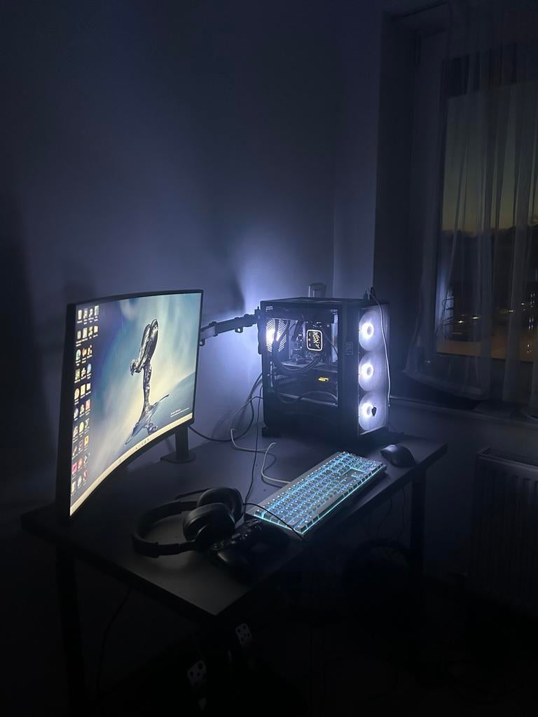 Gaming Pc Met Factuur Doos En Garantie, Met monitor, Virtual Reality, Nieuw, Ophalen of Verzenden