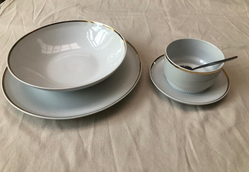 Schalen Colditz, Enlèvement, Utilisé, Porcelaine, Balance ou Balances