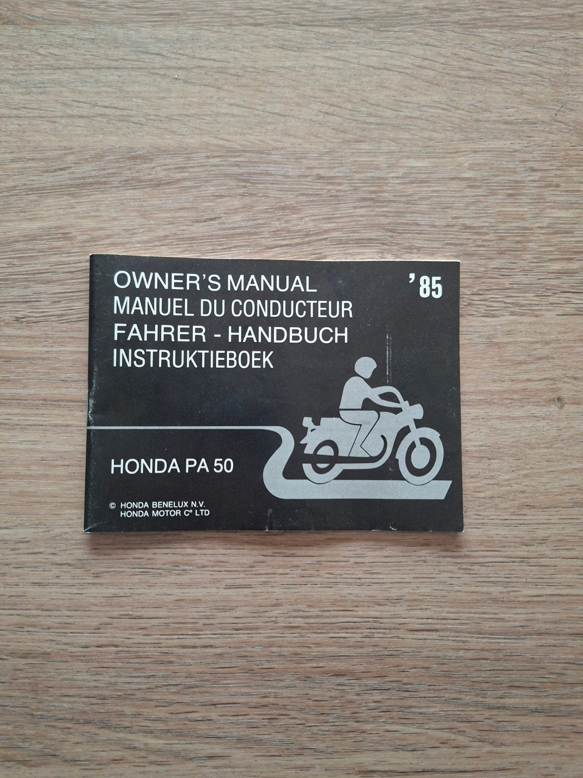 Instructieboek / Handleiding Honda camino, Fietsen en Brommers, Ophalen of Verzenden, Zo goed als nieuw, Overige typen, Honda camino