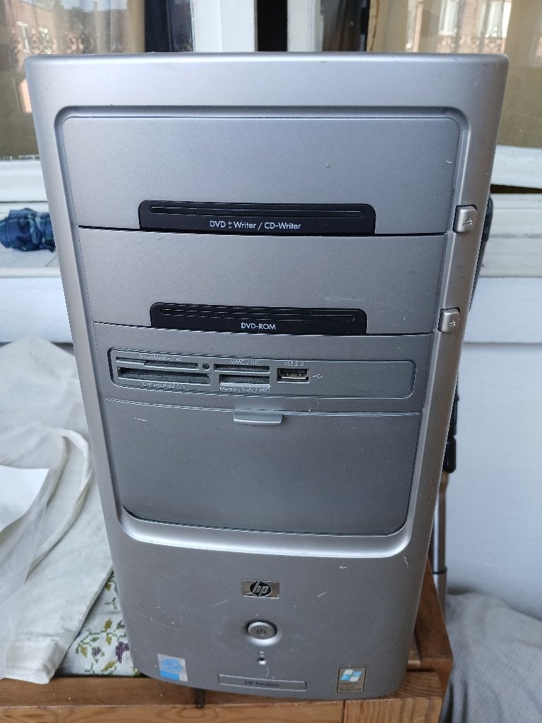 Tour ordinateur HP Windows XP home édition Pavilion t3000, Informatique & Logiciels, Enlèvement, Utilisé, Hp