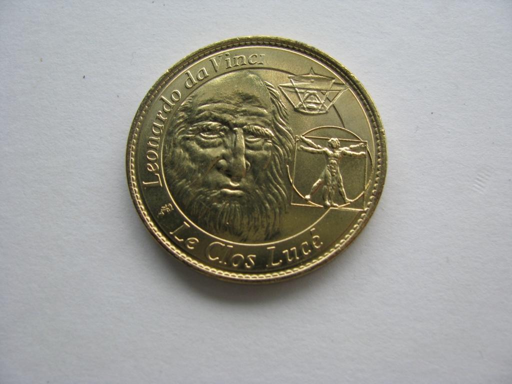 Médaille -2022-Léonardo da Vinci-neuf, Envoi, Or